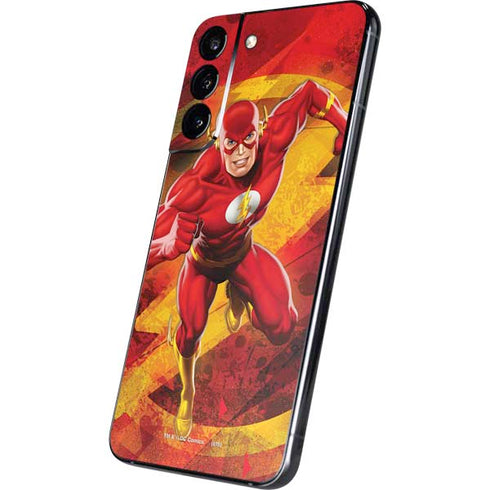DC Comics The Flash Action Pose Galaxy S22 Plus Skin